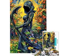 Puzzle per ragazzi da 1000 pezzi "Morte nella foresta" puzzle per adulti antistress decorazione da parete regalo per amici e familiari (dimensioni 50x75cm)