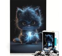 Puzzle per ragazzi da 1000 pezzi Mostro del tuono non soffice giochi educativi decorazione perfetta collezione d'artista belle arti 38x26cm
