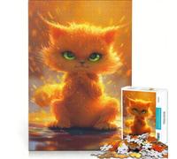 Puzzle per ragazzi da 1000 pezzi mostro yoga non peloso giochi rilassanti difficili e stimolanti ogni pezzo è unico 50x75cm