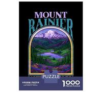 Puzzle Per Ragazzi Da 1000 Pezzi Mount Rainier National Park Art Puzzle Per Adulti Gioco Pratico Decorazione Murale Regali Unici Per Compleanno E Natale 70x50cm/1000pcs