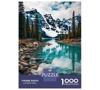 Puzzle Per Ragazzi Da 1000 Pezzi Mountain Lake Reflections Puzzle Giochi Rilassanti Ma Divertenti E Spiritosi Regali Di Compleanno E Unici 52x38cm/1000pcs