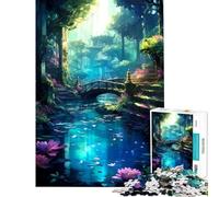 Puzzle per ragazzi da 1000 pezzi Mystery Town stimola la mente allena la memoria assembla i modelli gioco rilassante adatto a partire dai 14 anni 50x75cm