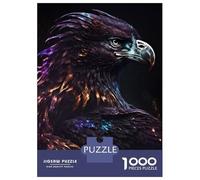 Puzzle Per Ragazzi Da 1000 Pezzi Mystic Eagle Puzzle Gioco Pratico Per Divertimento in Famiglia Regali Unici Per Compleanno E Natale 70x50cm/1000pcs