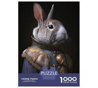 Puzzle Per Ragazzi Da 1000 Pezzi Napoleon Rabbit Puzzle Per Adulti Gioco Pratico Per Divertimento in Famiglia Attività Divertenti A Casa, 52x38cm/1000pcs