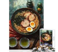 Puzzle per ragazzi da 1000 pezzi natura morta ramen gioco per famiglie sfida impegnativa giocattolo decorazione da parete collezione per artisti belle arti (38x26cm)