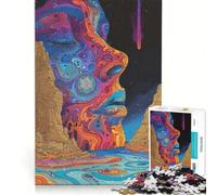 Puzzle per ragazzi da 1000 pezzi Nebula Flow giochi rilassanti attività divertenti da fare a casa gioco dal design accattivante 38x26cm