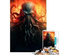 Puzzle per ragazzi da 1000 pezzi Nightmare Tide Gioco interattivo per un gioco educativo e stimolante Ottimo regalo per giochi di analisi e logica (Dimensioni 38x26cm)