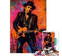 Puzzle per ragazzi da 1000 pezzi Nils Lofgren arte astratta ideale per compleanni e Natale Decorazione perfetta Gioco impossibile per ragazzi dai 14 anni in su (50x75cm)