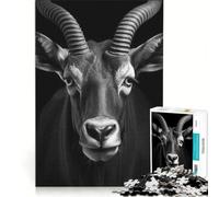 Puzzle per ragazzi da 1000 pezzi, nuovo di zecca, con un'Anthelope fantastica, gioco impossibile, decorazione per la casa, collezione d'artista, belle arti 38x26cm