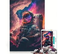 Puzzle per ragazzi da 1000 pezzi Oasi di asteroidi, gioco interattivo, divertimento per tutta la famiglia, compleanno e Natale 38x52cm