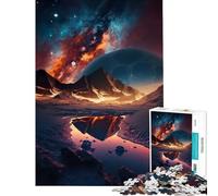 Puzzle per ragazzi da 1000 pezzi Odissea Galattica gioco educativo sfida giochi per famiglie sfida difficile ottimo regalo per gli amanti dei giochi (dimensioni 38x52cm)