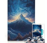 Puzzle per ragazzi da 1000 pezzi "Oltre la montagna", gioco rompicapo, impegnativo da completare, ideale come regalo per tutta la famiglia 38x52cm