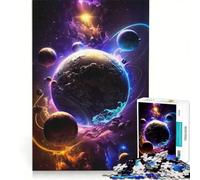 Puzzle per ragazzi da 1000 pezzi "Oltre le galassie", gioco rompicapo, impegnativo da completare, ideale come regalo per tutta la famiglia 50x75cm