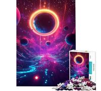 Puzzle per ragazzi da 1000 pezzi paesaggio cosmico Giocattolo avvincente per coltivare la pazienza Gioco per famiglie adatto anche alle coppie Ottimo regalo per gli amanti del gioco (38x52cm)
