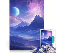 Puzzle per ragazzi da 1000 pezzi, paesaggio spaziale fantasy, gioco rilassante, analisi e logica, regalo di compleanno, regalo di viaggio 50x75cm
