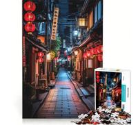 Puzzle per ragazzi da 1000 pezzi, paesaggio urbano di Tokyo, Giappone, gioco pratico, difficile e stimolante, regalo per chi cerca un gioco impegnativo 38x52cm