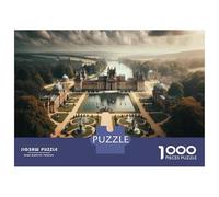 Puzzle Per Ragazzi Da 1000 Pezzi Palace of Versailles, France Puzzle Giochi Rilassanti Difficili Divertenti Attività A Casa, 70x50cm/1000pcs