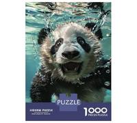 Puzzle Per Ragazzi Da 1000 Pezzi Panda Sea Puzzle Per Ragazzi Gioco Pratico Sfida Difficile Regali Unici Per Compleanno E Natale 70x50cm/1000pcs