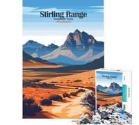 Puzzle per ragazzi da 1000 pezzi Parco Nazionale di Stirling Range Australia Un gioco avvincente per coltivare la pazienza un rompicapo perfetto per decorare e regalare cose divertenti (38x52cm)