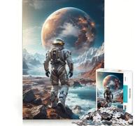 Puzzle per ragazzi da 1000 pezzi Passeggiata nel cosmo Giochi rilassanti Analisi e logica Regalo di compleanno Regalo di viaggio 50x75cm