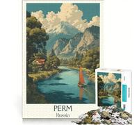 Puzzle per ragazzi da 1000 pezzi, Perm, Russia, gioco pratico, attività per famiglie, ottimo regalo per gli appassionati di videogiochi 50x75cm