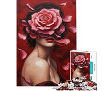 Puzzle per ragazzi da 1000 pezzi "Petali di Passione" Puzzle per adulti gioco pratico sfida impegnativa ideale come regalo per tutta la famiglia (dimensioni 38x52cm)