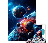 Puzzle per ragazzi da 1000 pezzi piccoli lampi cosmici giocattolo educativo gioco pratico di analisi e logica idee regalo (dimensioni 38x52cm)