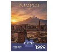 Puzzle Per Ragazzi Da 1000 Pezzi Pompeii Ruins at Sunset Puzzle Per Ragazzi Gioco Pratico Sfida Difficile Regali Unici Per Compleanno E Natale 70x50cm/1000pcs