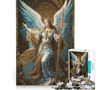 Puzzle per ragazzi da 1000 pezzi Potere Divino dell'Arcangelo giochi educativi migliora la memoria regalo di compleanno 38x52cm