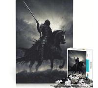 Puzzle per ragazzi da 1000 pezzi, presagio di terrore, gioco pratico, per divertimento in famiglia, ideale come regalo per tutta la famiglia 38x26cm