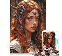 Puzzle per ragazzi da 1000 pezzi Principessa Guerriera Gioco rompicapo Interazione genitore-figlio Regalo di compleanno 38x52cm