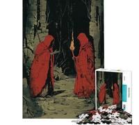 Puzzle per ragazzi da 1000 pezzi puzzle "Incontro misterioso" gioco pratico divertente e umoristico ideale come regalo antistress (dimensioni 38x52cm)
