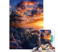 Puzzle per ragazzi da 1000 pezzi Puzzle per la pace interiore per adulti Gioco pratico Sfida difficile Divertimento da fare a casa (Dimensioni 50x75cm)