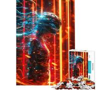 Puzzle per ragazzi da 1000 pezzi Quantum Echo gioco rilassante giocattolo intellettuale regalo di compleanno un'opera d'arte (dimensioni 38x52cm)
