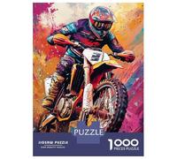 Puzzle Per Ragazzi Da 1000 Pezzi Racing Spirit Puzzle Giochi Rilassanti Difficili Divertenti Attività A Casa, 38x26cm/1000pcs