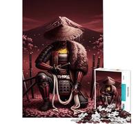 Puzzle per ragazzi da 1000 pezzi raffigurante il Monte Fuji e i samurai Una sfida impegnativa da completare ideale per il divertimento in famiglia e come antistress adatto a partire dai 14 anni