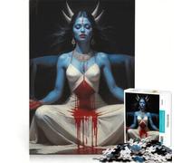 Puzzle per ragazzi da 1000 pezzi raffigurante la dea Kali decorazione da parete difficile e stimolante regalo divertente 50x75cm