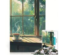 Puzzle per ragazzi da 1000 pezzi "Raggio di sole tra il verde" gioco interattivo migliora la memoria regalo per amici e familiari 50x75cm
