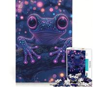 Puzzle per ragazzi da 1000 pezzi: Rana magica nella foresta gioco interattivo migliora la memoria regalo per amici e familiari 50x75cm