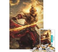 Puzzle per ragazzi da 1000 pezzi Re Scimmia gioco educativo sfida giocattolo idee regalo gara di velocità manuale (dimensioni 38x26cm)