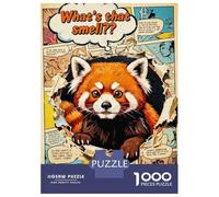 Puzzle Per Ragazzi Da 1000 Pezzi Red Panda Comic Book Page Breakout Puzzle Giochi Rilassanti Ma Divertenti E Spiritosi Regali Di Compleanno E Unici 70x50cm/1000pcs