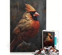 Puzzle per ragazzi da 1000 pezzi, Regno mitologico dei cardinali, antistress, rilassante per la mente, gioco di sfida unico 50x75cm