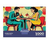 Puzzle Per Ragazzi Da 1000 Pezzi Romantic Dinner Date Ideas Puzzle Giochi Rilassanti Difficili Divertenti Attività A Casa, 52x38cm/1000pcs