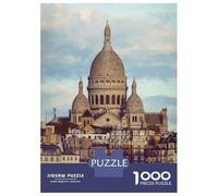 Puzzle Per Ragazzi Da 1000 Pezzi Sacré-Cœur Basilica, Paris Puzzle Per Adulti Gioco Pratico Per Divertimento in Famiglia Attività Divertenti A Casa, 70x50cm/1000pcs