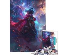 Puzzle per ragazzi da 1000 pezzi Samurai Celesti gioco per famiglie giocattolo educativo regalo per donne uomini e tutta la famiglia (dimensioni 38x52cm)