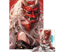 Puzzle per ragazzi da 1000 pezzi Samurai e Angeli giocattolo educativo per l'apprendimento gioco per famiglie decorazione da parete regalo per donne e uomini (dimensioni 50x75cm)