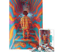 Puzzle per ragazzi da 1000 pezzi Scala infinita Puzzle per adulti Giochi per famiglie Difficile compleanno e Natale (Dimensioni 38x52cm)