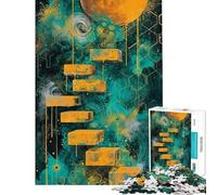 Puzzle per ragazzi da 1000 pezzi Scalinata Cosmica Gioco Rilassante Vacanza a Casa Per Ammazzare il Tempo Ideale come Regalo (Dimensioni 38x26cm)