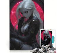 Puzzle per ragazzi da 1000 pezzi Scarlet Eclipse︰ Dark Warrior antistress difficile adatto come decorazione da scrivania 50x75cm