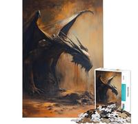Puzzle per ragazzi da 1000 pezzi "Shadow of Decay" gioco stimolante rompicapo difficile ottimo regalo (dimensioni 50x75cm)